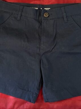 Old Navy Navy Blue Girls' Bermuda uniform
